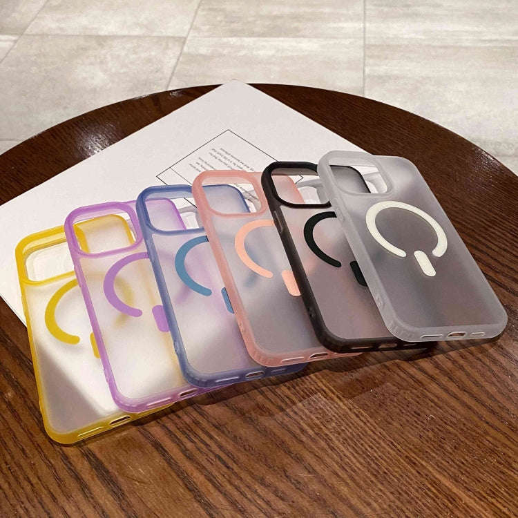 Dual-Side Frosted MagSafe Clear Phone Case, For iPhone 11