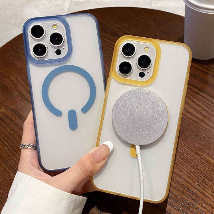 Dual-Side Frosted MagSafe Clear Phone Case, For iPhone 11