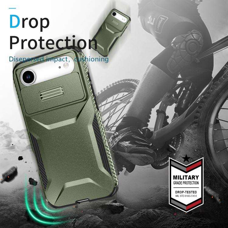 Sliding Camshield Phone Case, For iPhone Air, For iPhone 16 Pro Max, For iPhone 16 Pro, For iPhon...