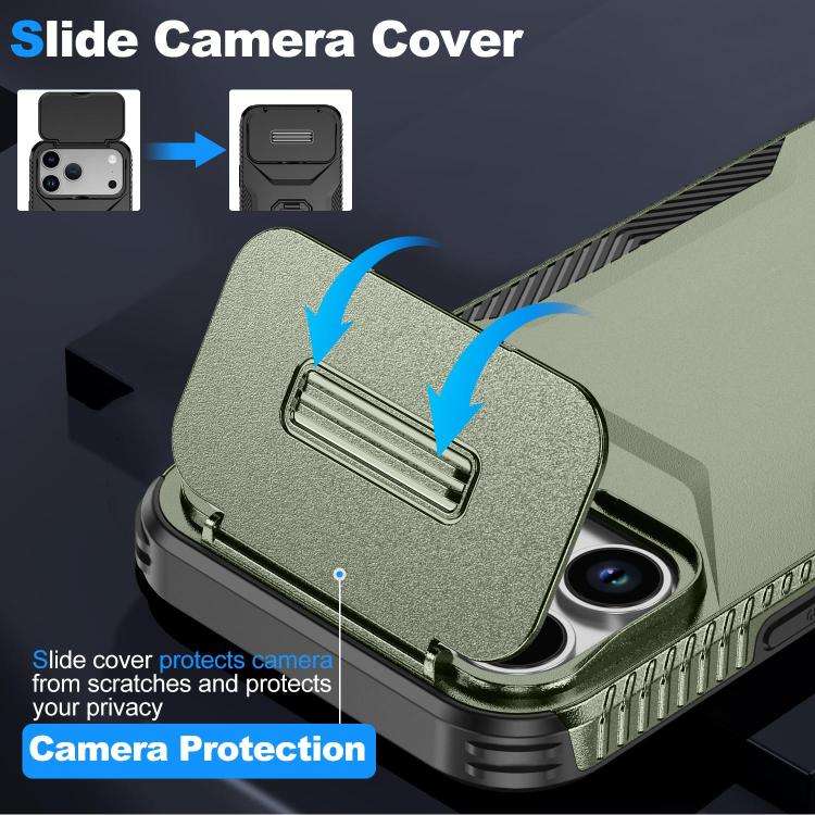 Sliding Camshield Phone Case, For iPhone 18 Pro, For iPhone 18 Pro Max, For iPhone 17e / 16e, For...