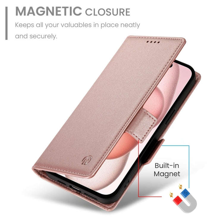 Side Buckle Magnetic Frosted Leather Phone Case, For iPhone 15, For iPhone 14 Plus, For iPhone 14...
