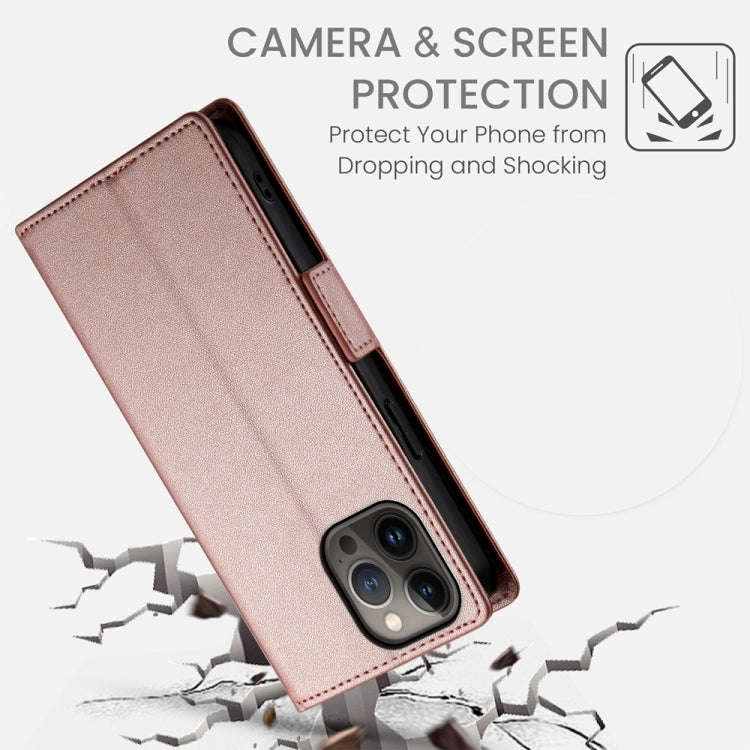Side Buckle Magnetic Frosted Leather Phone Case, For iPhone 13 Pro Max, For iPhone 13 Pro, For iP...