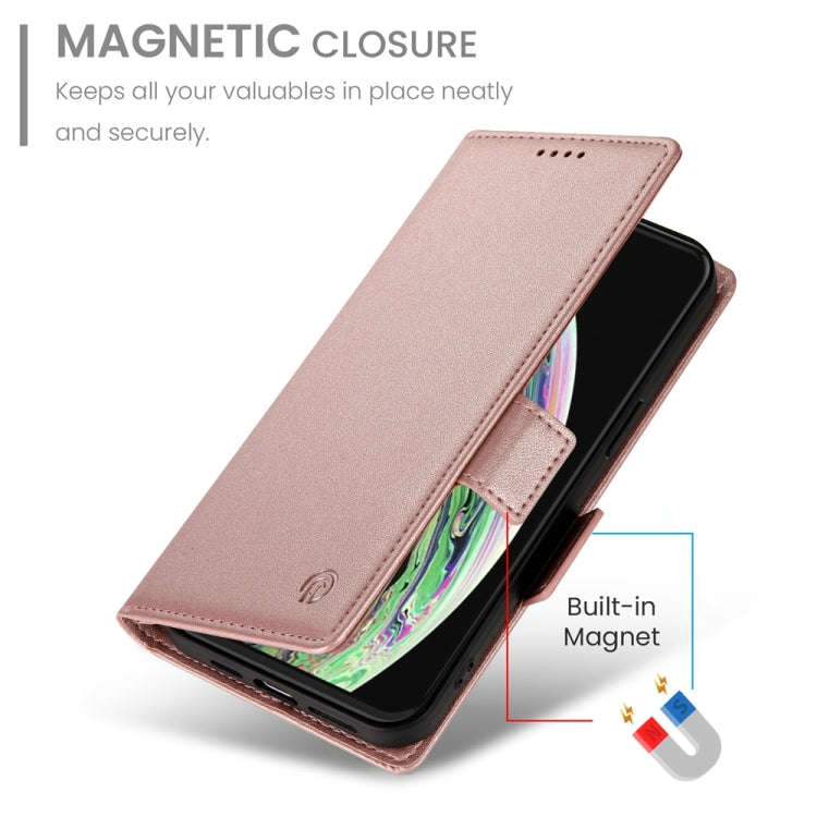 Side Buckle Magnetic Frosted Leather Phone Case, For iPhone XS Max, For iPhone 8 Plus / 7 Plus