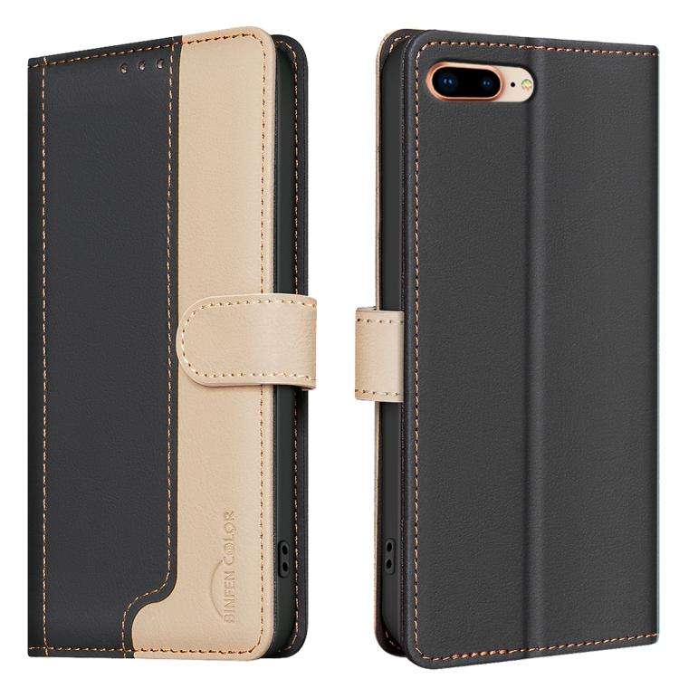 Color Matching RFID Anti-theft Leather Phone Case, For iPhone 15 Pro Max, For iPhone 15 Pro, For ...