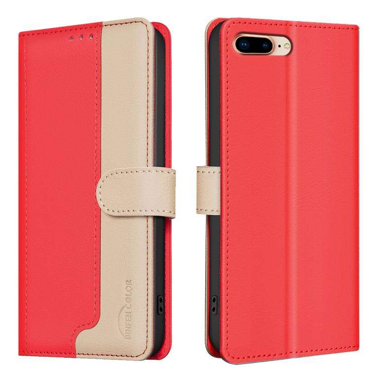 Color Matching RFID Anti-theft Leather Phone Case, For iPhone 15 Pro Max, For iPhone 15 Pro, For ...
