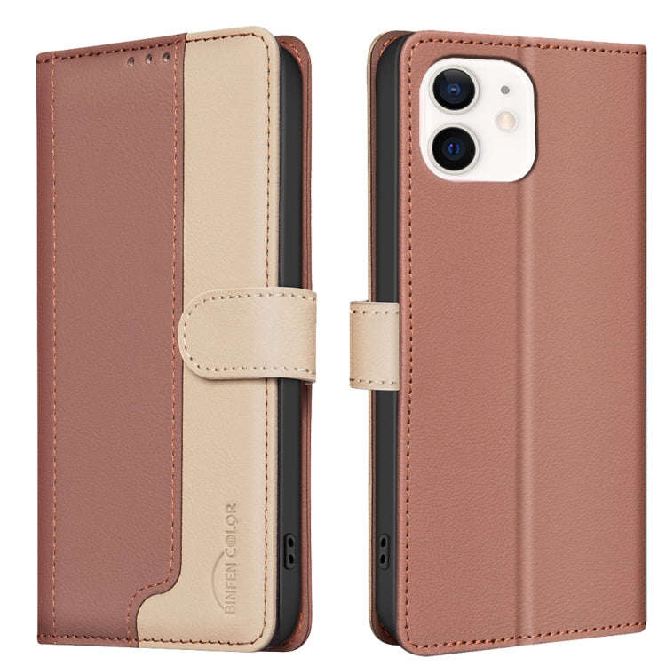 Color Matching RFID Anti-theft Leather Phone Case, For iPhone 13 Pro, For iPhone 12 Pro / 12, For...
