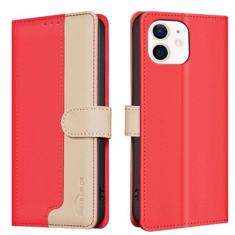 Color Matching RFID Anti-theft Leather Phone Case, For iPhone 13 Pro, For iPhone 12 Pro / 12, For...