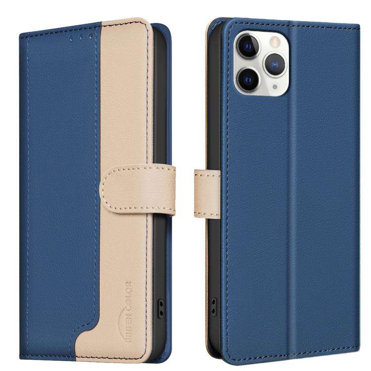 Color Matching RFID Anti-theft Leather Phone Case, For iPhone 13 Pro, For iPhone 12 Pro / 12, For...