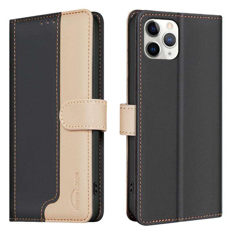 Color Matching RFID Anti-theft Leather Phone Case, For iPhone 13 Pro, For iPhone 12 Pro / 12, For...