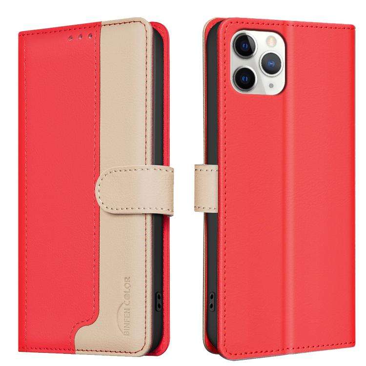 Color Matching RFID Anti-theft Leather Phone Case, For iPhone 13 Pro, For iPhone 12 Pro / 12, For...