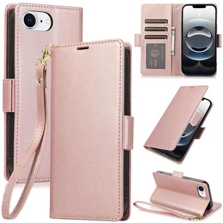 Side Buckle RFID Anti-theft Leather Phone Case, For iPhone 18 Pro / 17 Pro, For iPhone 18 Pro Max...