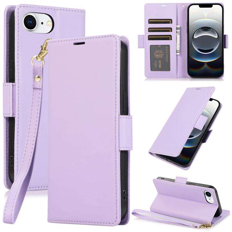 Side Buckle RFID Anti-theft Leather Phone Case, For iPhone 18 Pro / 17 Pro, For iPhone 18 Pro Max...