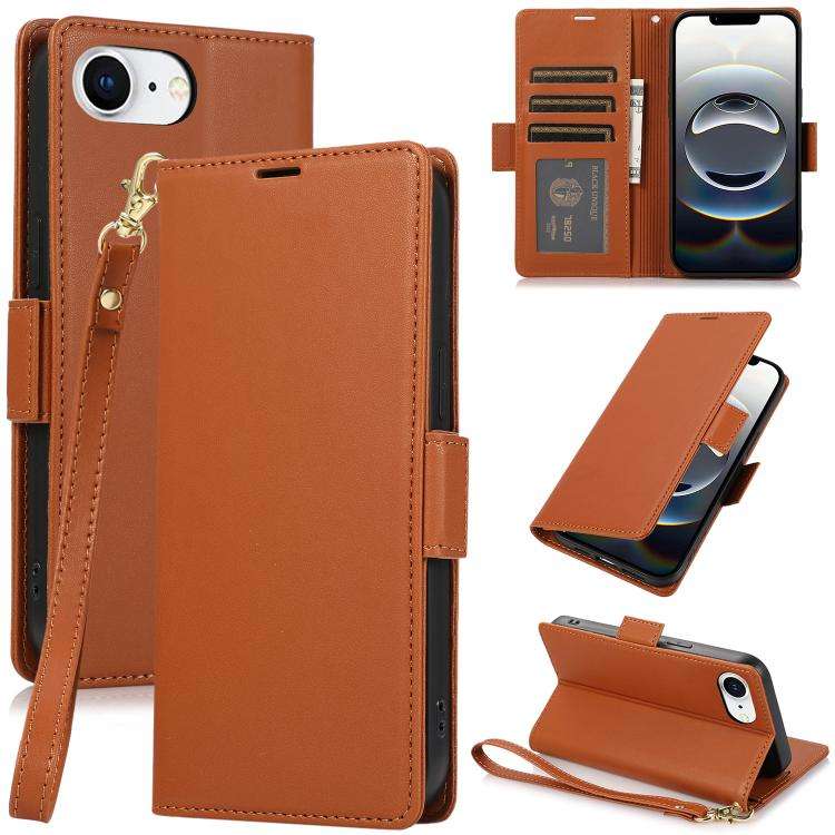 Side Buckle RFID Anti-theft Leather Phone Case, For iPhone 18 Pro / 17 Pro, For iPhone 18 Pro Max...