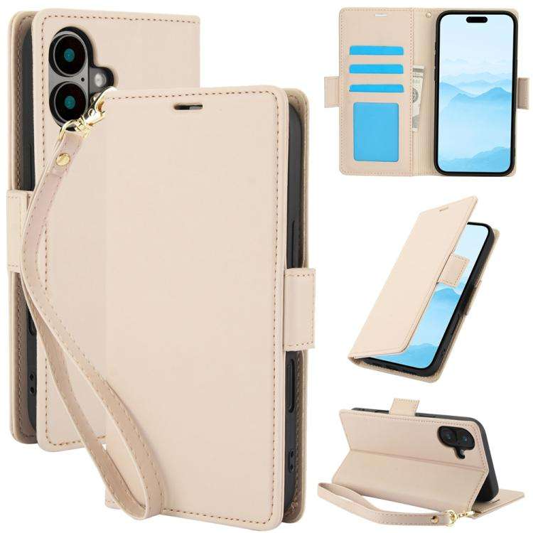 Side Buckle RFID Anti-theft Leather Phone Case, For iPhone 18 Pro / 17 Pro, For iPhone 18 Pro Max...
