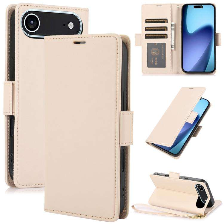 Side Buckle RFID Anti-theft Leather Phone Case, For iPhone 18 Pro / 17 Pro, For iPhone 18 Pro Max...