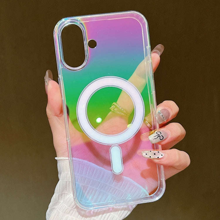 Gradient Color MagSafe Airbag Full Coverage Phone Case, For iPhone 18 Pro, For iPhone 18 Pro Max,...