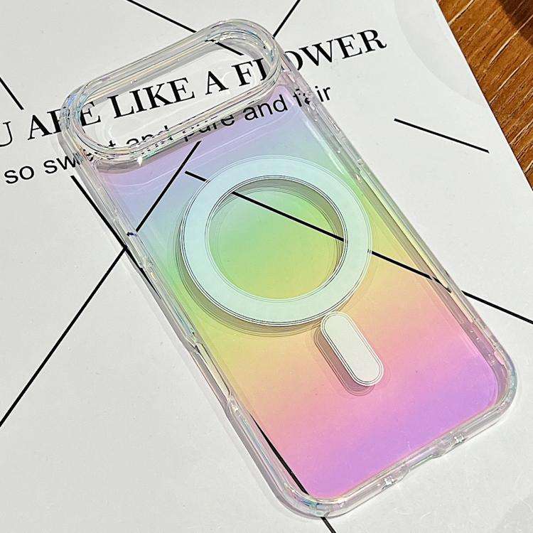 Gradient Color MagSafe Airbag Full Coverage Phone Case, For iPhone 18 Pro, For iPhone 18 Pro Max,...