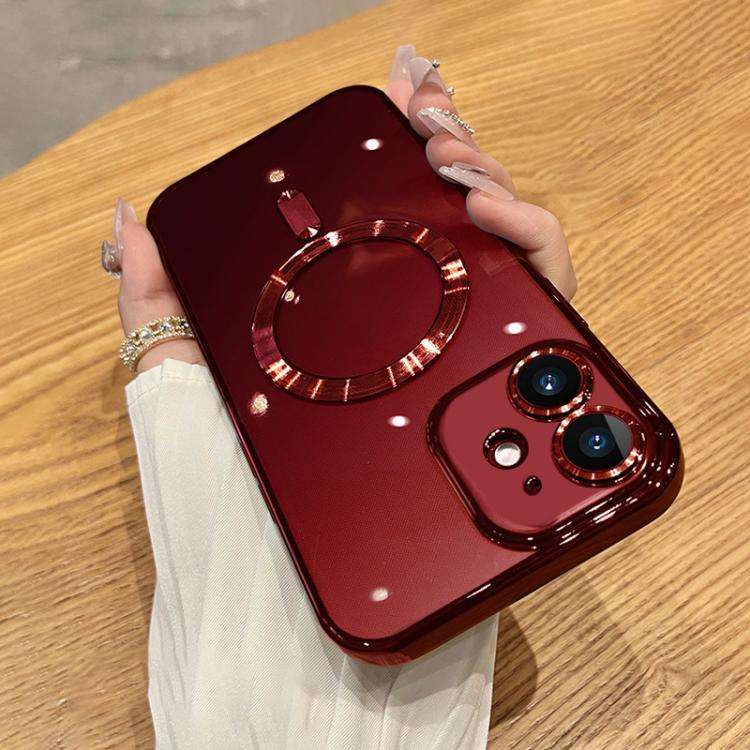 Electroplating MagSafe Phone Case, For iPhone 11, For iPhone 11 Pro