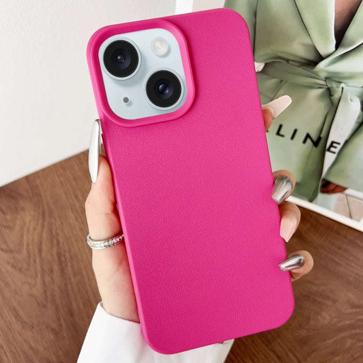 Leather Texture TPU Full Coverage Phone Case, For iPhone 16 Pro, For iPhone 16 Plus, For iPhone 1...