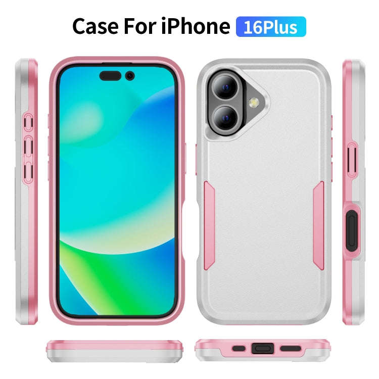 Pioneer Armor Heavy Duty PC + TPU Phone Case, For iPhone 16 Plus, For iPhone 16