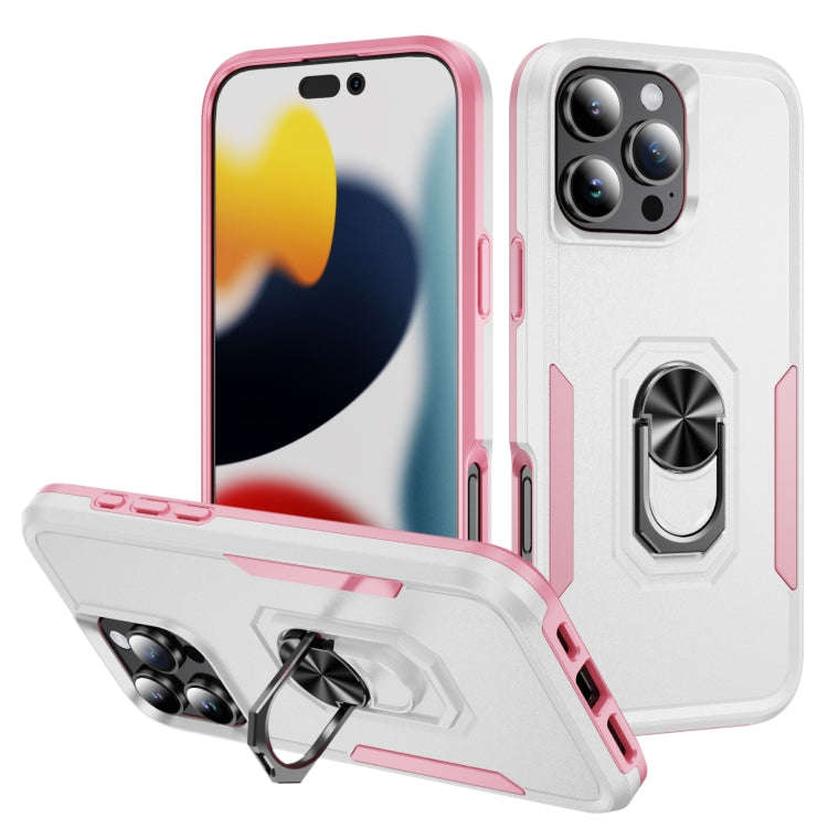 Pioneer Armor Heavy Duty PC + TPU Phone Case with Holder, For iPhone 17, For iPhone Air, For iPho...