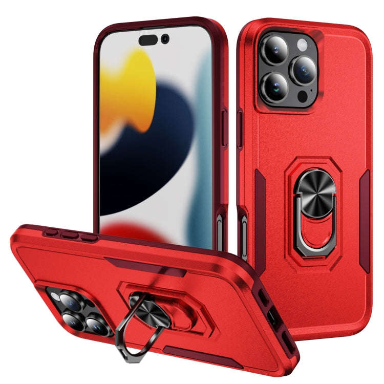 Pioneer Armor Heavy Duty PC + TPU Phone Case with Holder, For iPhone 17, For iPhone Air, For iPho...