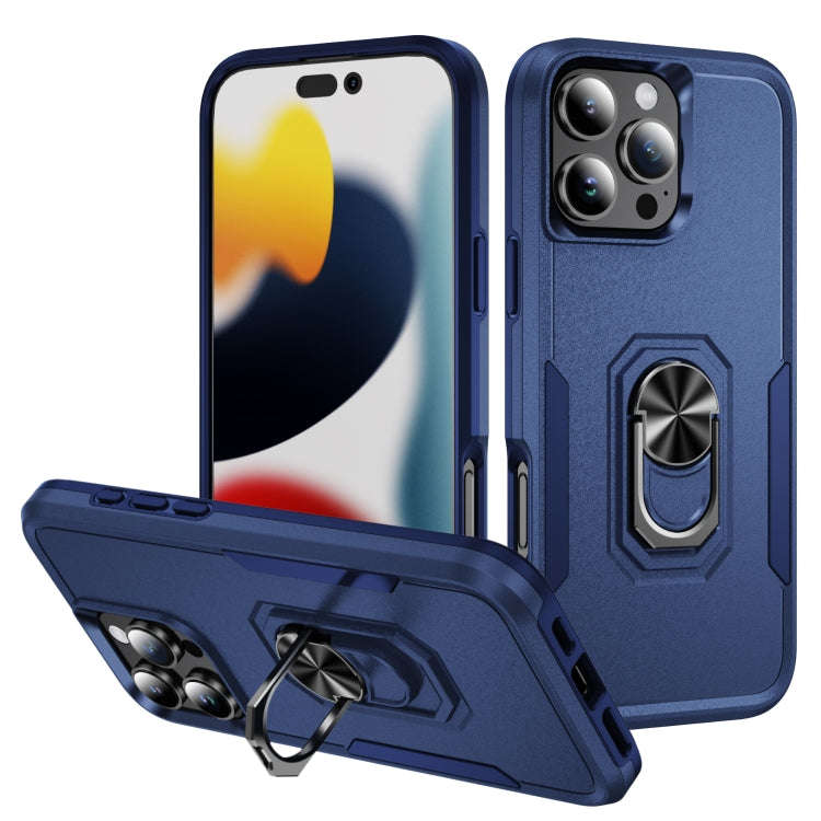 Pioneer Armor Heavy Duty PC + TPU Phone Case with Holder, For iPhone 17, For iPhone Air, For iPho...