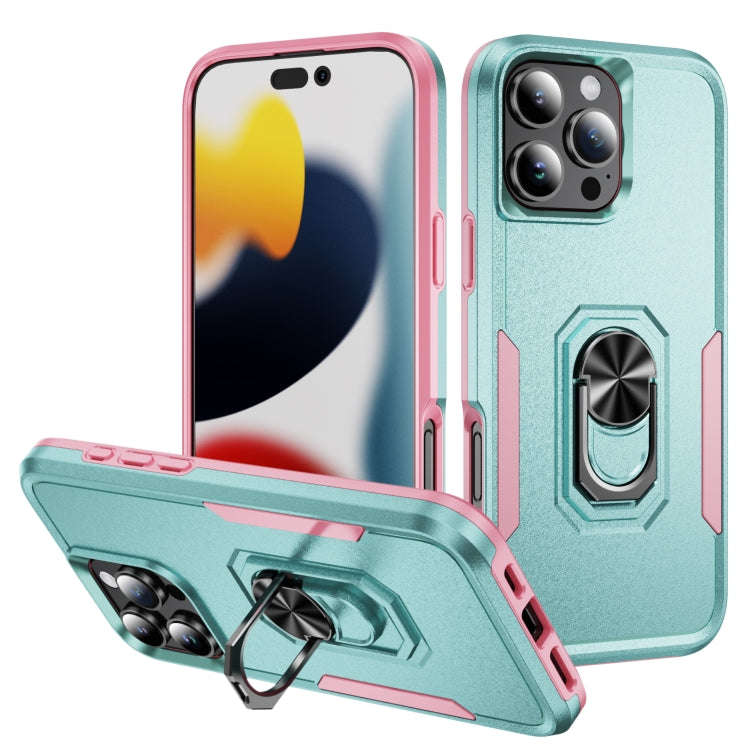 Pioneer Armor Heavy Duty PC + TPU Phone Case with Holder, For iPhone 17, For iPhone Air, For iPho...