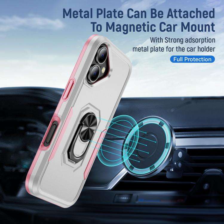 Pioneer Armor Heavy Duty PC + TPU Phone Case with Holder, For iPhone 17, For iPhone Air, For iPho...