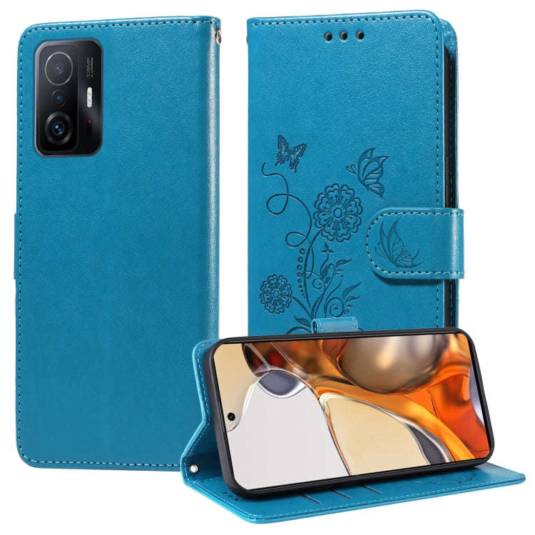 Embossed Butterfly Flowers Leather Phone Case, For Xiaomi Poco C50 / C51, For Xiaomi Poco C55 / R...