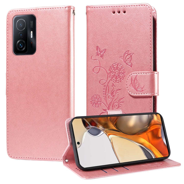 Embossed Butterfly Flowers Leather Phone Case, For Xiaomi Poco C50 / C51, For Xiaomi Poco C55 / R...
