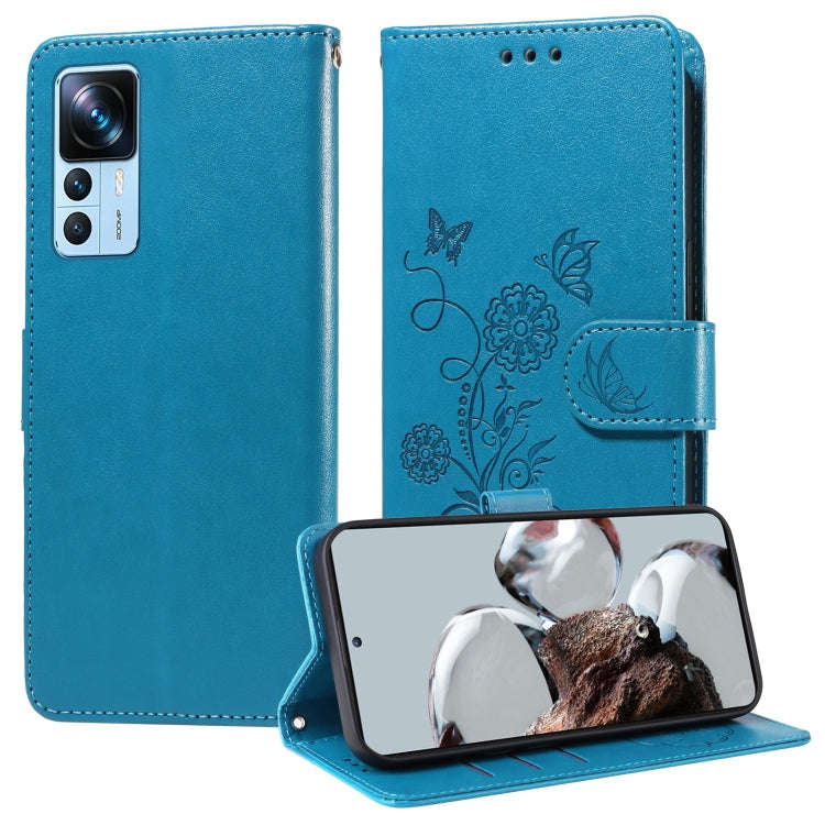 Embossed Butterfly Flowers Leather Phone Case, For Xiaomi Poco C50 / C51, For Xiaomi Poco C55 / R...