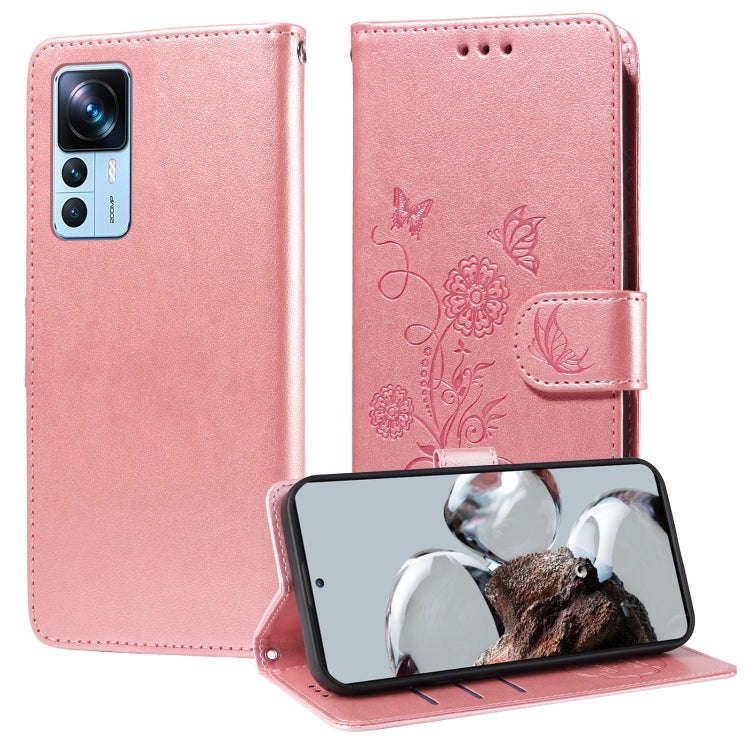 Embossed Butterfly Flowers Leather Phone Case, For Xiaomi Poco C50 / C51, For Xiaomi Poco C55 / R...