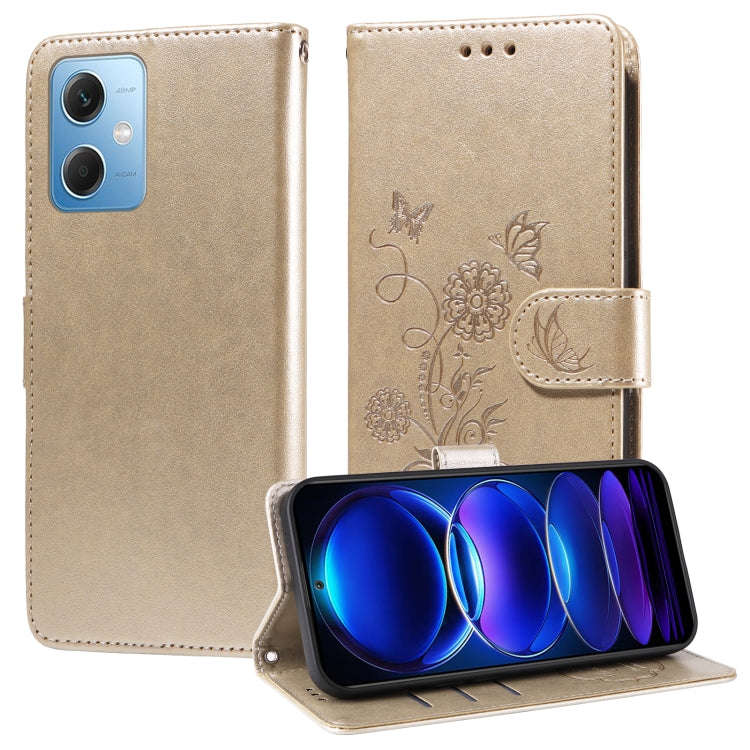 Embossed Butterfly Flowers Leather Phone Case, For Xiaomi Poco C50 / C51, For Xiaomi Poco C55 / R...