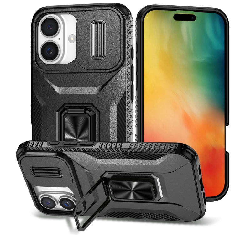 Sliding Camshield Holder Phone Case, For iPhone Air, For iPhone 16 Pro Max, For iPhone 16 Pro, Fo...