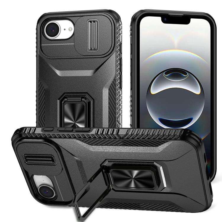 Sliding Camshield Holder Phone Case, For iPhone 18 Pro, For iPhone 18 Pro Max, For iPhone 17e / 1...