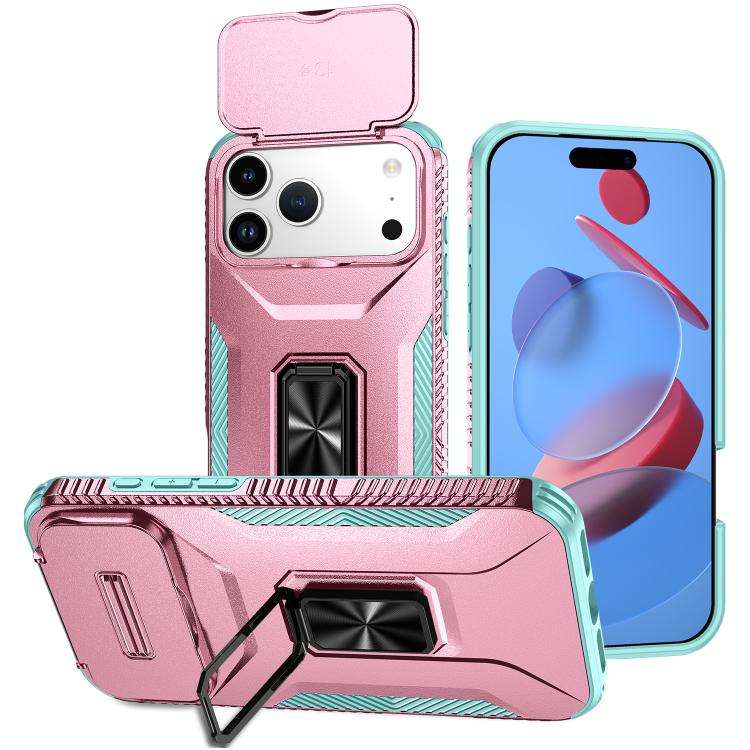 Sliding Camshield Holder Phone Case, For iPhone 18 Pro, For iPhone 18 Pro Max, For iPhone 17e / 1...