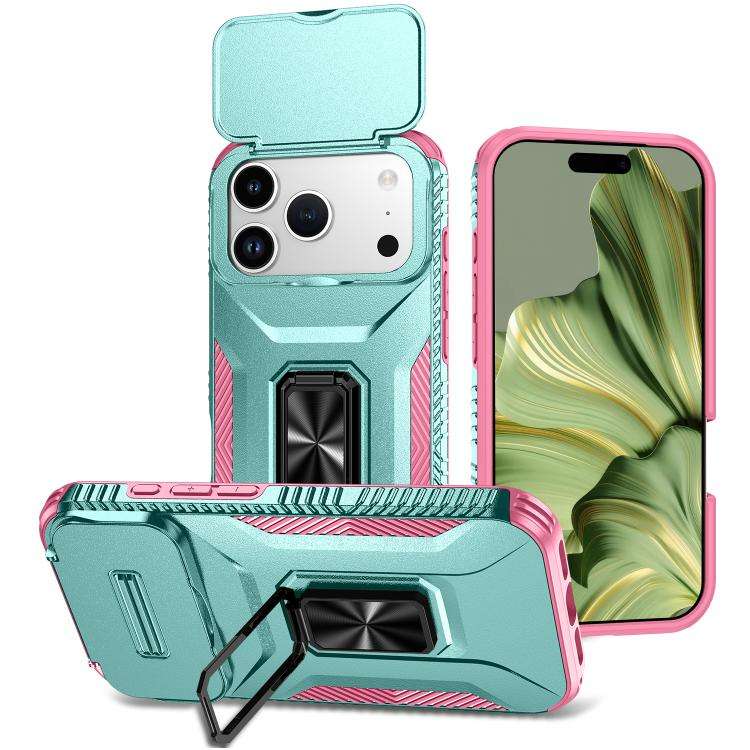 Sliding Camshield Holder Phone Case, For iPhone 18 Pro, For iPhone 18 Pro Max, For iPhone 17e / 1...