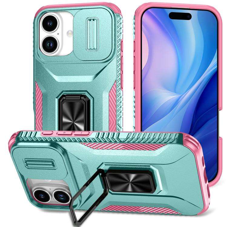 Sliding Camshield Holder Phone Case, For iPhone 18 Pro, For iPhone 18 Pro Max, For iPhone 17e / 1...