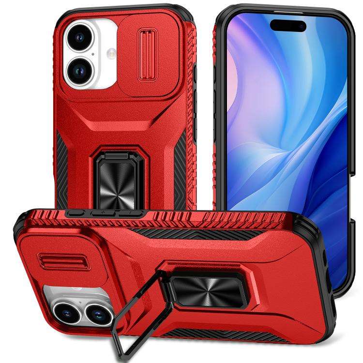 Sliding Camshield Holder Phone Case, For iPhone 18 Pro, For iPhone 18 Pro Max, For iPhone 17e / 1...