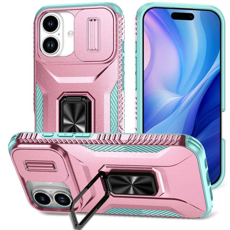 Sliding Camshield Holder Phone Case, For iPhone 18 Pro, For iPhone 18 Pro Max, For iPhone 17e / 1...
