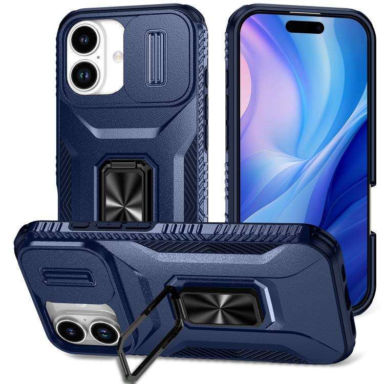 Sliding Camshield Holder Phone Case, For iPhone 18 Pro, For iPhone 18 Pro Max, For iPhone 17e / 1...