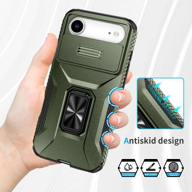 Sliding Camshield Holder Phone Case, For iPhone Air, For iPhone 16 Pro Max, For iPhone 16 Pro, Fo...