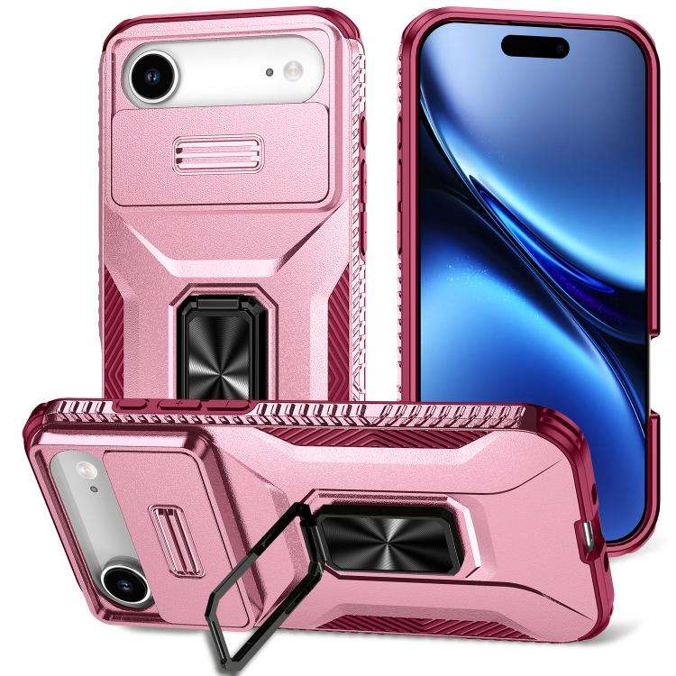 Sliding Camshield Holder Phone Case, For iPhone Air, For iPhone 16 Pro Max, For iPhone 16 Pro, Fo...