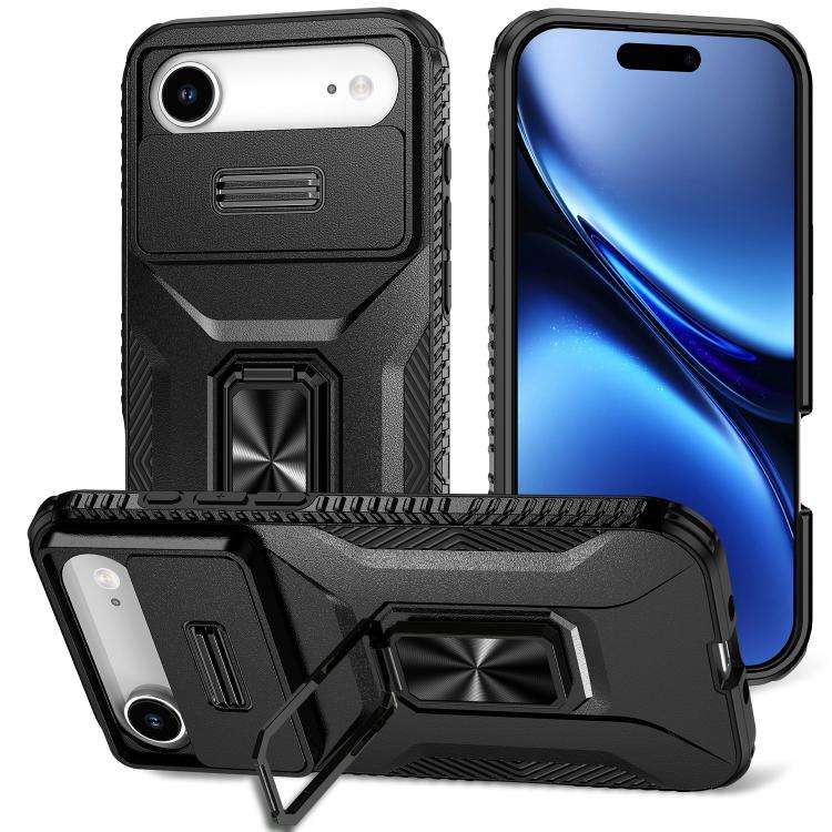 Sliding Camshield Holder Phone Case, For iPhone Air, For iPhone 16 Pro Max, For iPhone 16 Pro, Fo...