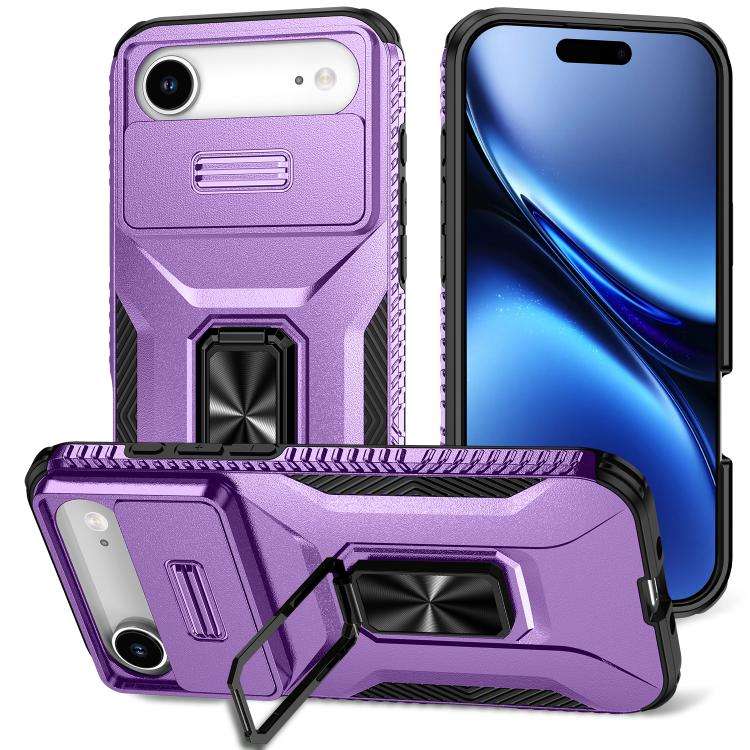 Sliding Camshield Holder Phone Case, For iPhone Air, For iPhone 16 Pro Max, For iPhone 16 Pro, Fo...