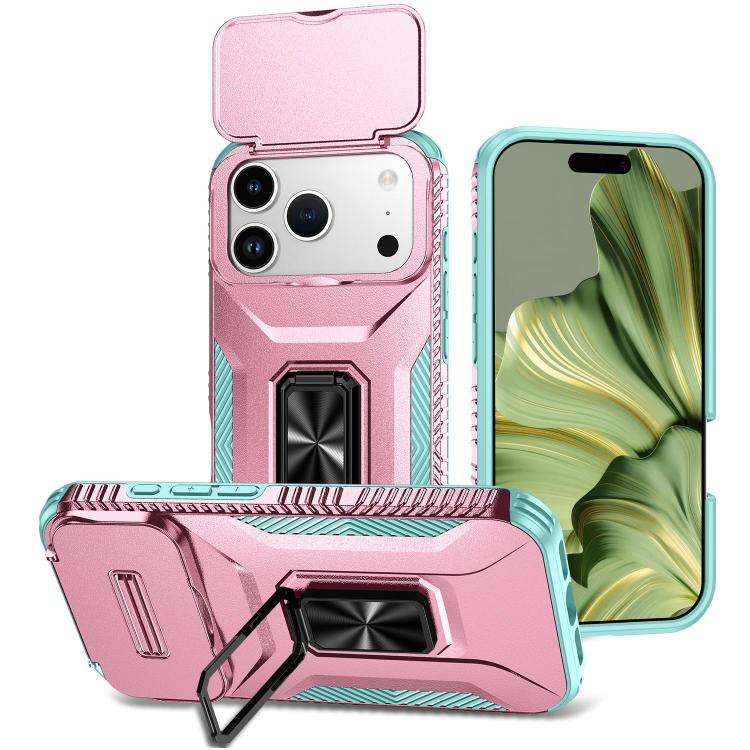 Sliding Camshield Holder Phone Case, For iPhone 18 Pro, For iPhone 18 Pro Max, For iPhone 17e / 1...