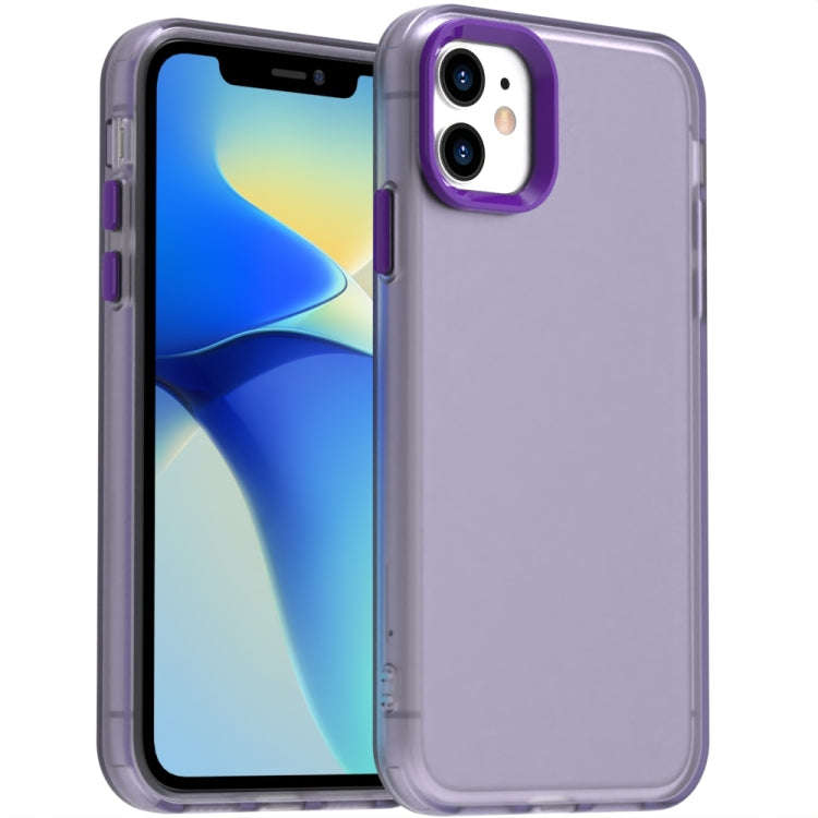 Candy PC Hybrid TPU Shockproof Phone Case, For iPhone 12 Pro, For iPhone 11 Pro Max, For iPhone 1...