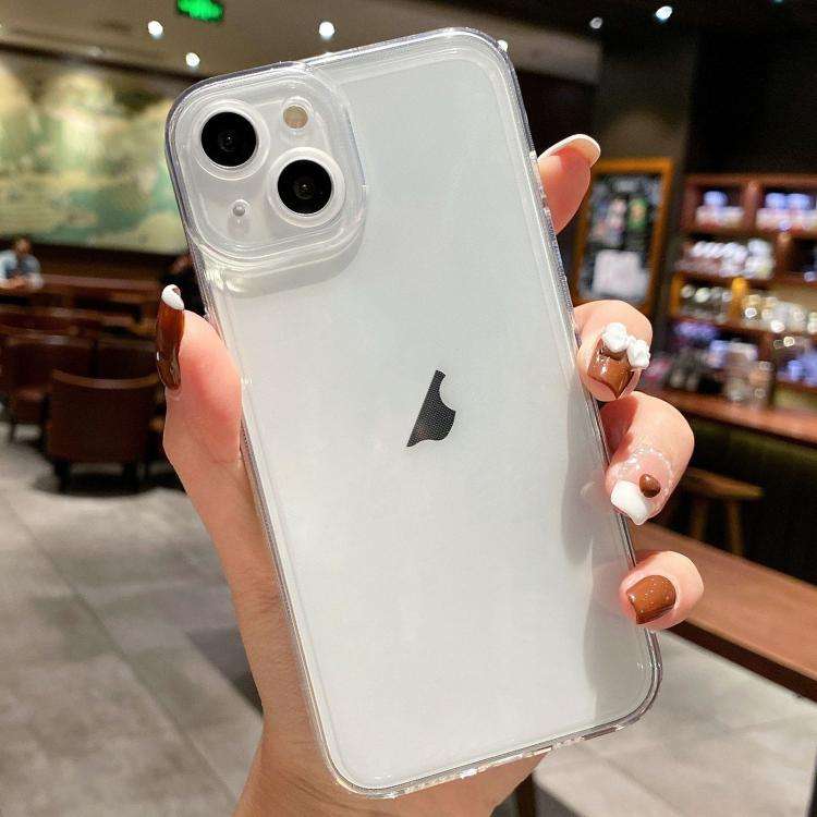 Angel Eye Straight Edge Full Cover TPU Phone Case, For iPhone 17e / 16e, For iPhone 17 Pro Max, F...