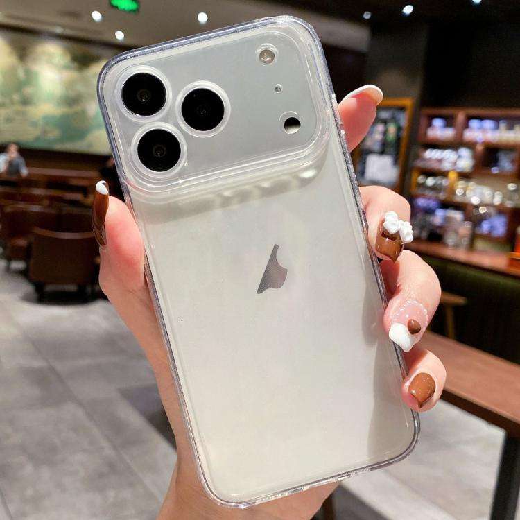 Angel Eye Straight Edge Full Cover TPU Phone Case, For iPhone 17e / 16e, For iPhone 17 Pro Max, F...